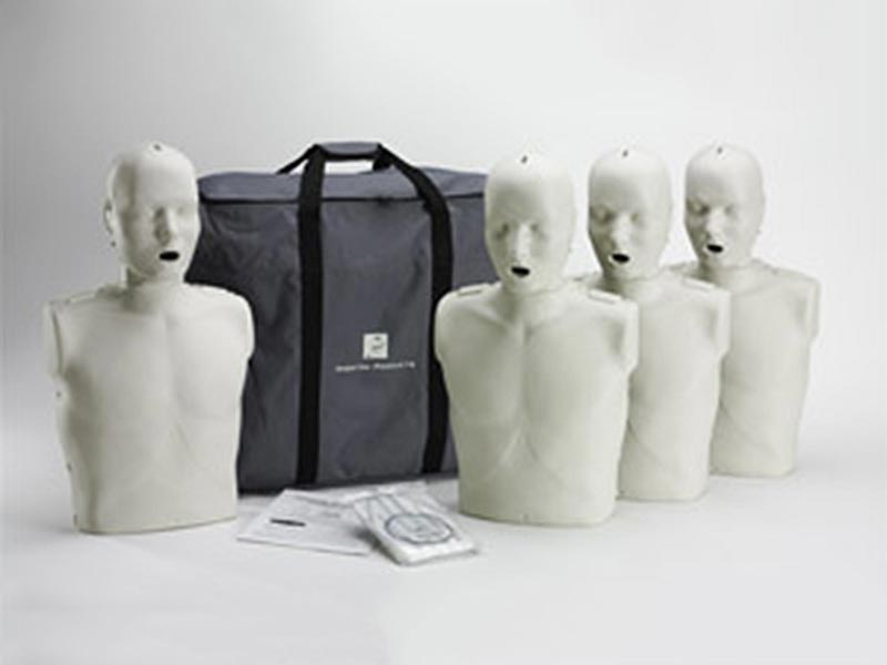 Prestan Adult Light Skin Manikin 4-pack with CPR monitor